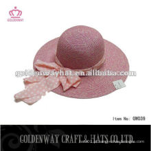 Chapéu de balde chapéu de disquete chapéu de palha flexível chapéu de flexão das senhoras